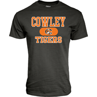 B84 Tshirt Cowley C Oval Tigers | Cowley College Bookstore