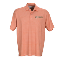 Vantage Tiger Logo Cowley Tigers Embroidered Stripped Polo