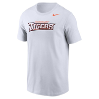 Nike Dri-fit Cowley Tigers Athletic Logo White T-shirt